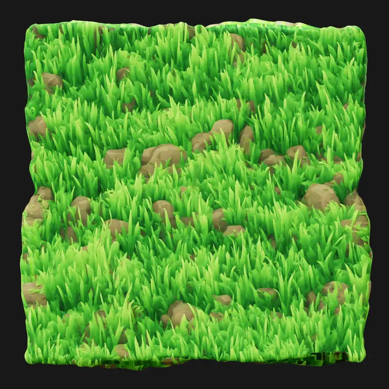 様式化された草のシームレスなテクスチャ