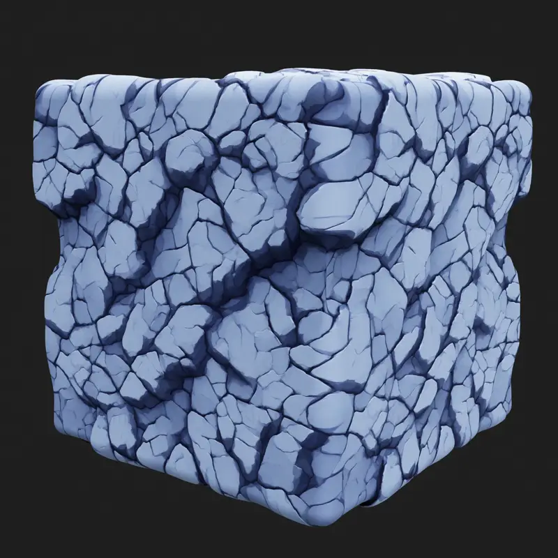 Texture transparente de pierres brisées au sol stylisées