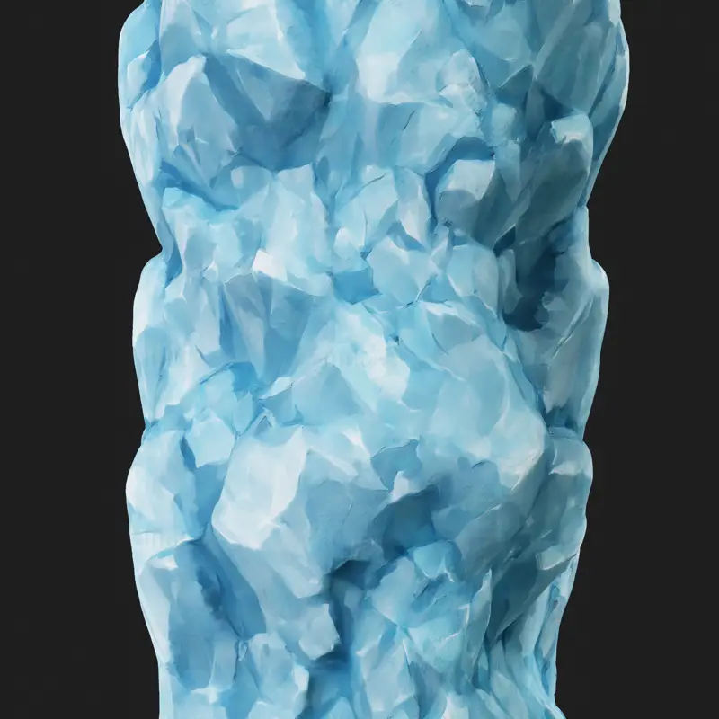 Textura transparente de hielo estilizada