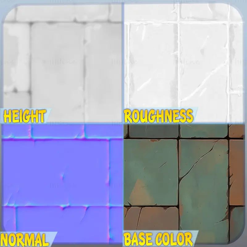 Paneles metálicos estilizados con textura sin costuras