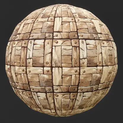 Stilisierte natürliche Holz nahtlose Textur