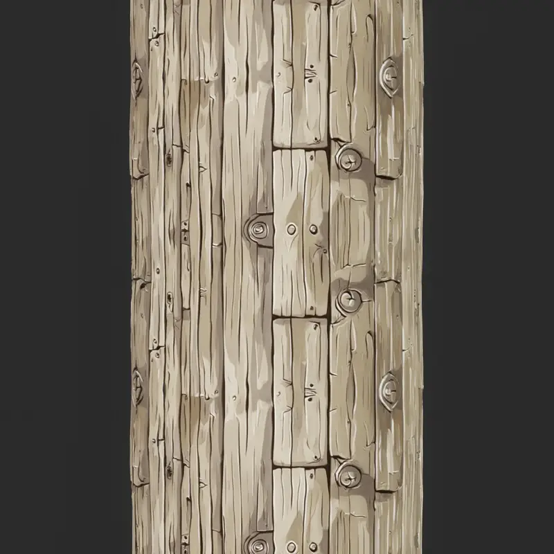 Stilisierte Natur Holzbrett nahtlose Textur