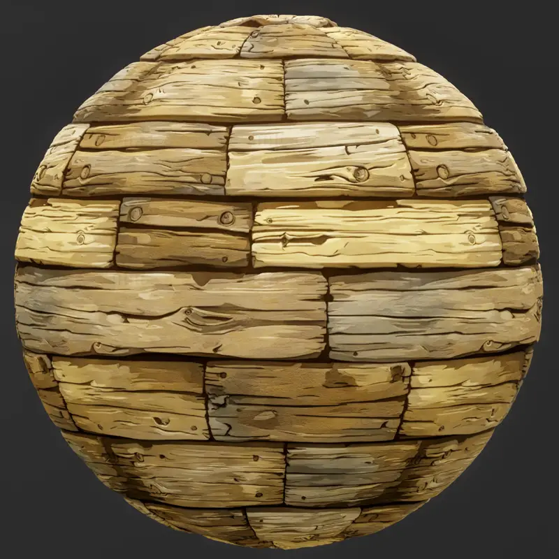 Stilizirana brezšivna tekstura starega lesa
