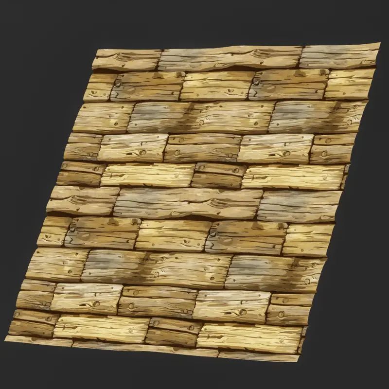 Stylized Old Wood Seamless Texture