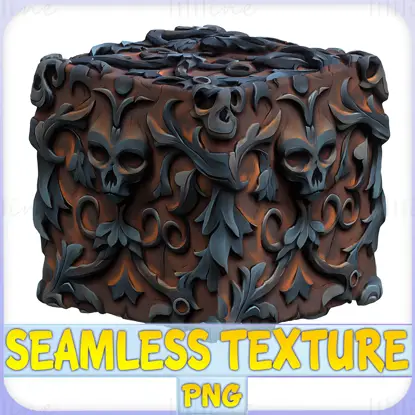 Stylized Ornaments Seamless Texture