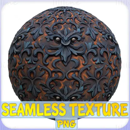 Stylized Ornaments Seamless Texture