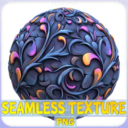 Stylized Ornaments Seamless Texture