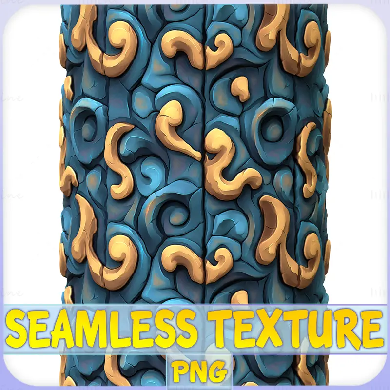 Stylized Ornaments Seamless Texture