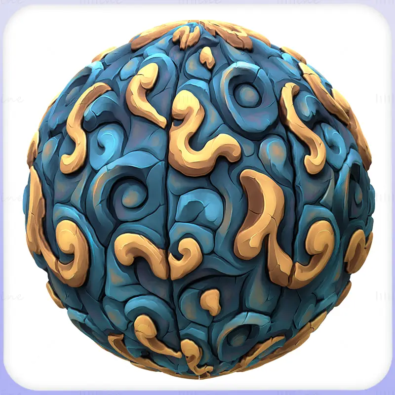 Stylized Ornaments Seamless Texture