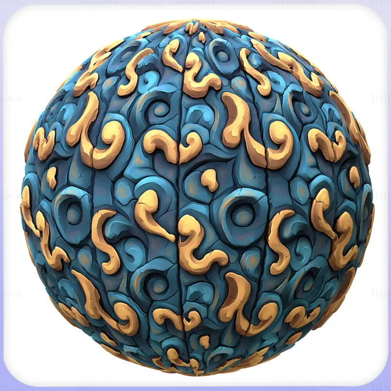 Stylized Ornaments Seamless Texture