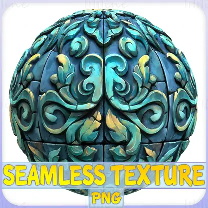 Stylized Ornaments Seamless Texture