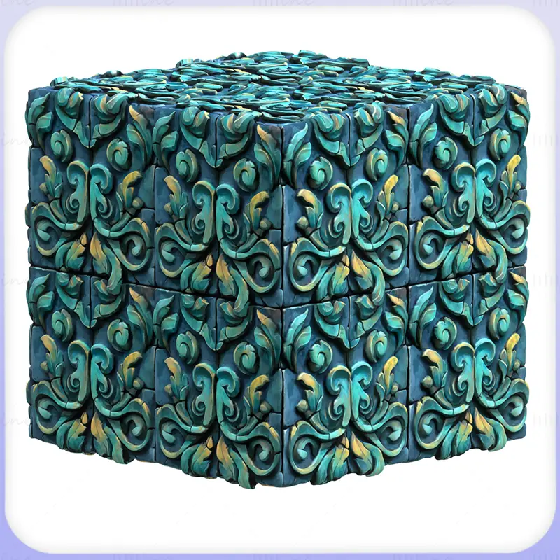 Stylized Ornaments Seamless Texture