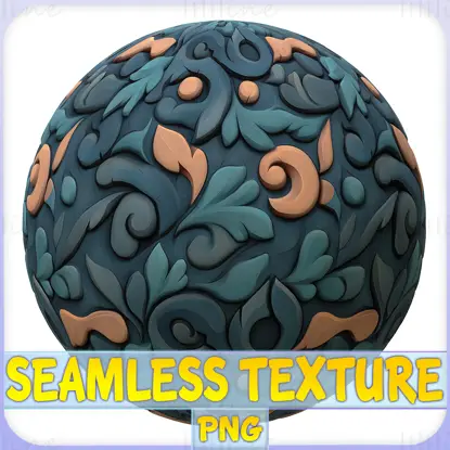 Stylized Ornaments Seamless Texture