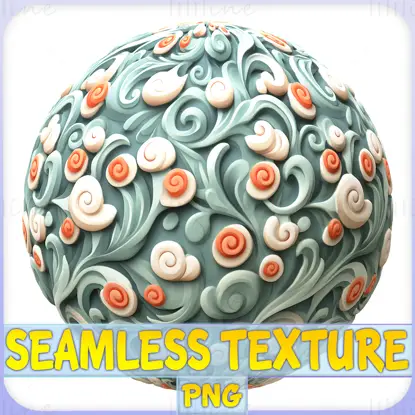 Stylized Ornaments Seamless Texture