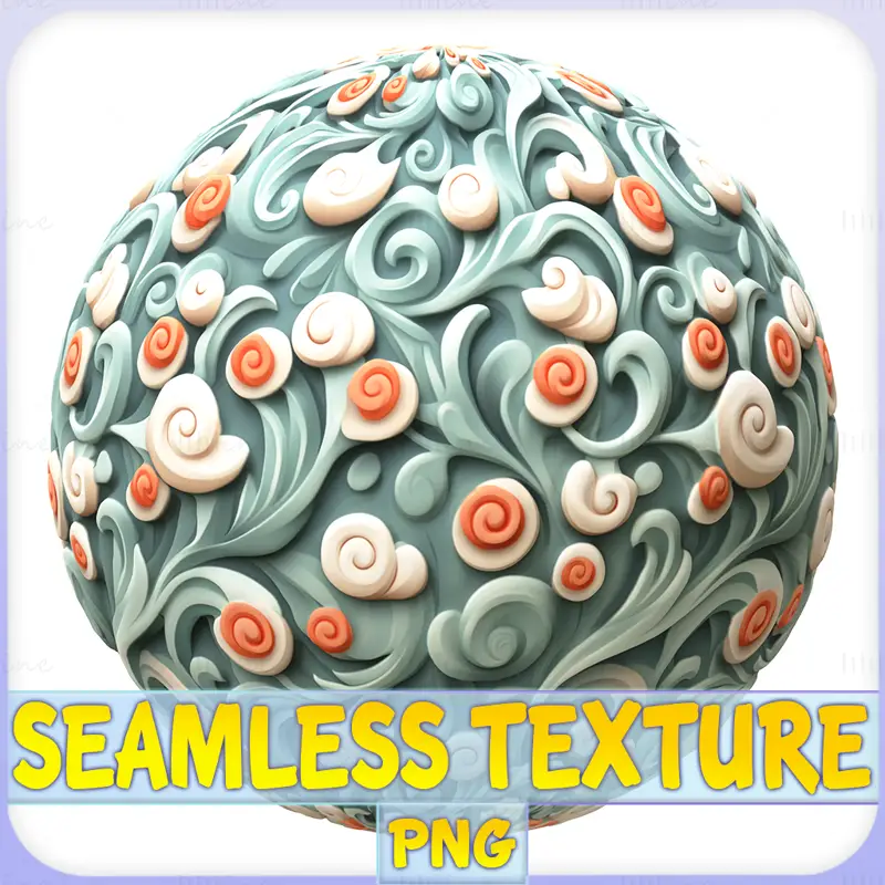 Stylized Ornaments Seamless Texture