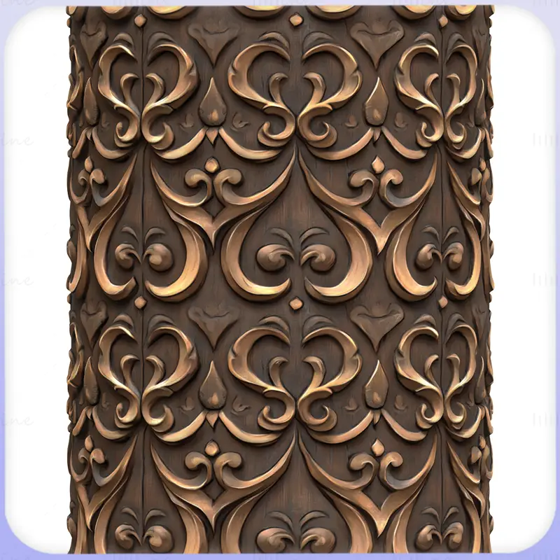 Stylized Ornaments Seamless Texture