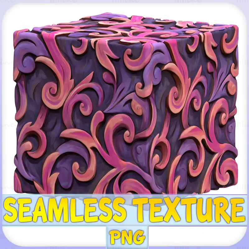 Stylized Ornaments Seamless Texture