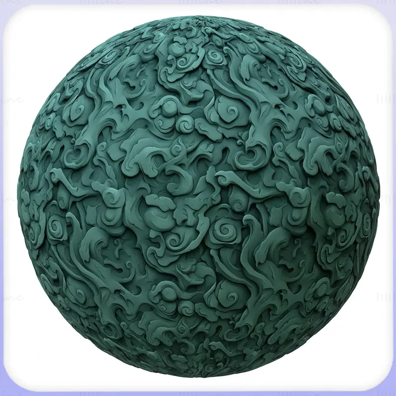 Stylized Ornaments Seamless Texture