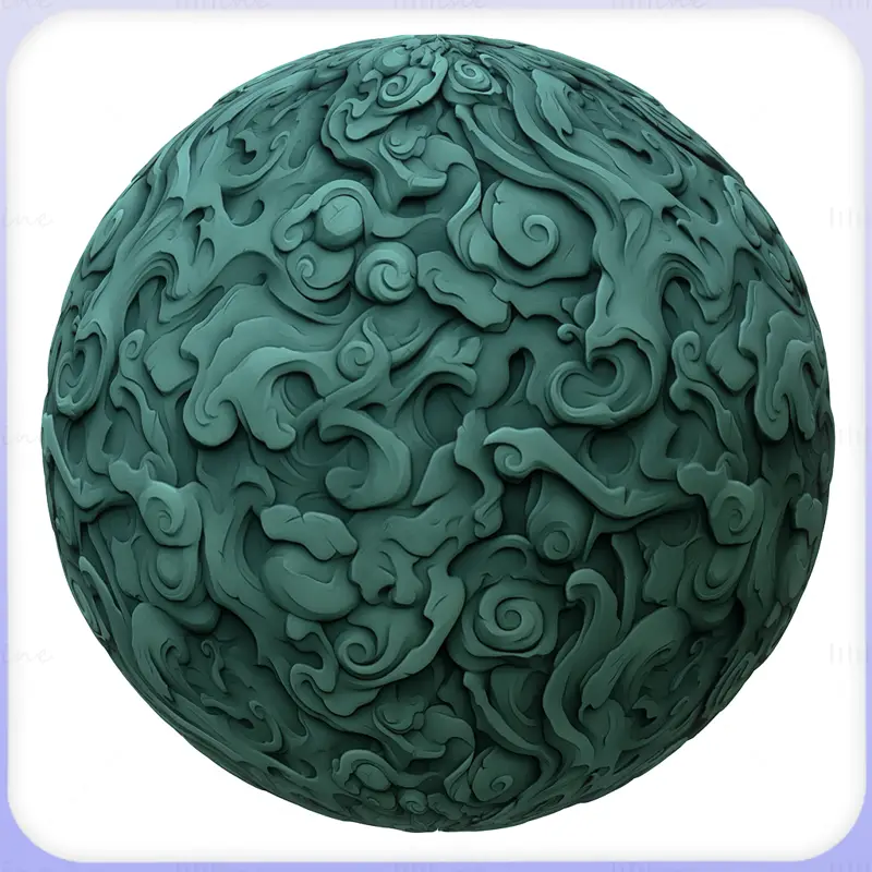 Stylized Ornaments Seamless Texture