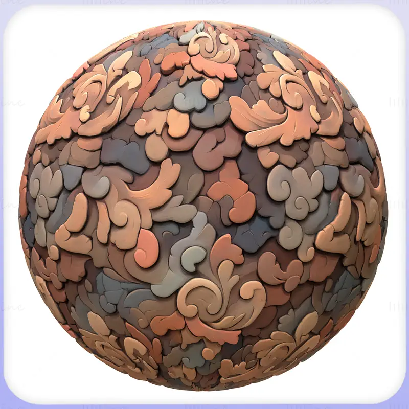 Stylized Ornaments Seamless Texture