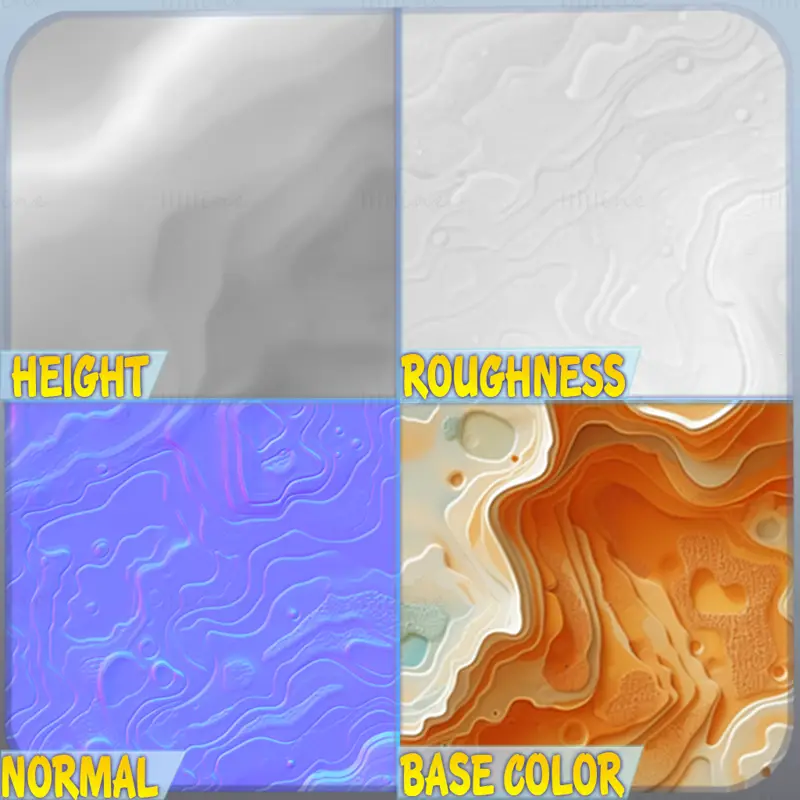 Stylized Sand Seamless Texture