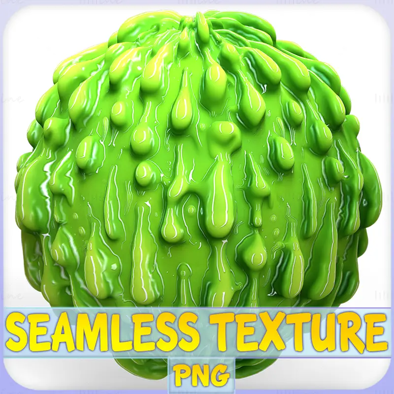 Stylized Slime Seamless Texture