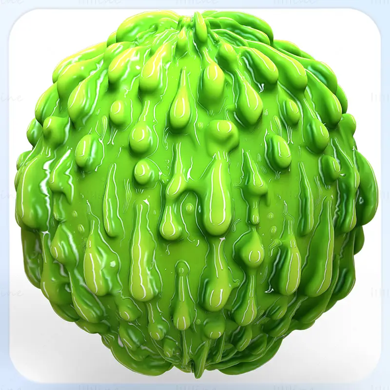 Stylized Slime Seamless Texture