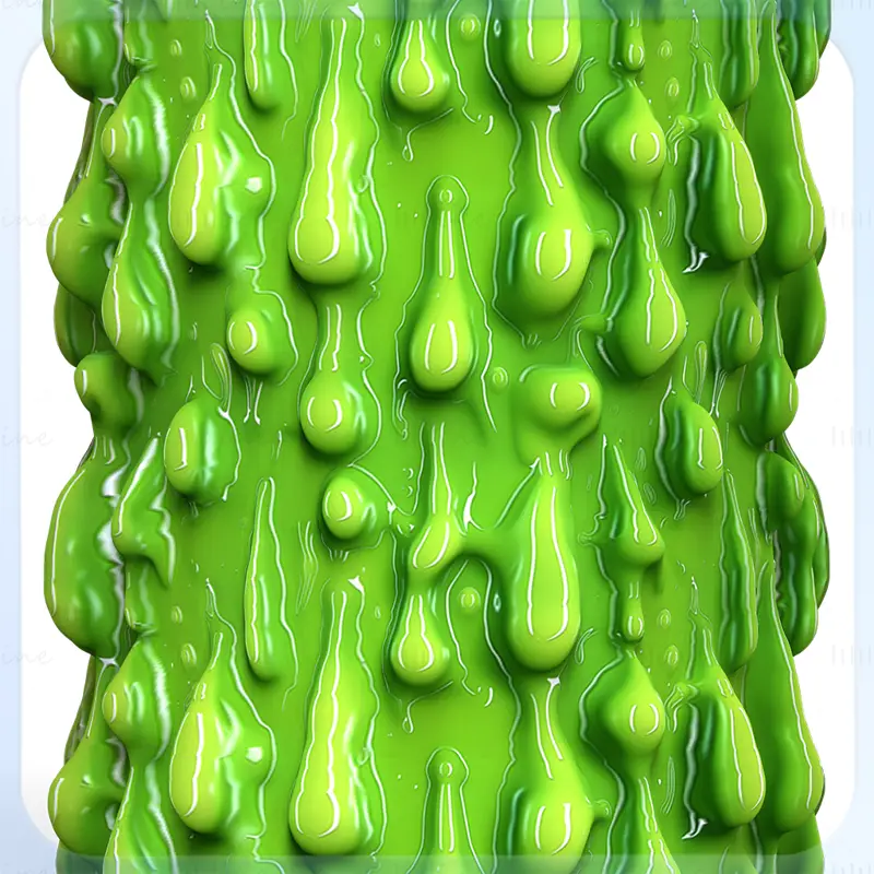 Stylized Slime Seamless Texture