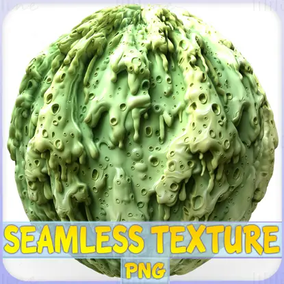 Stylized Slime Seamless Texture