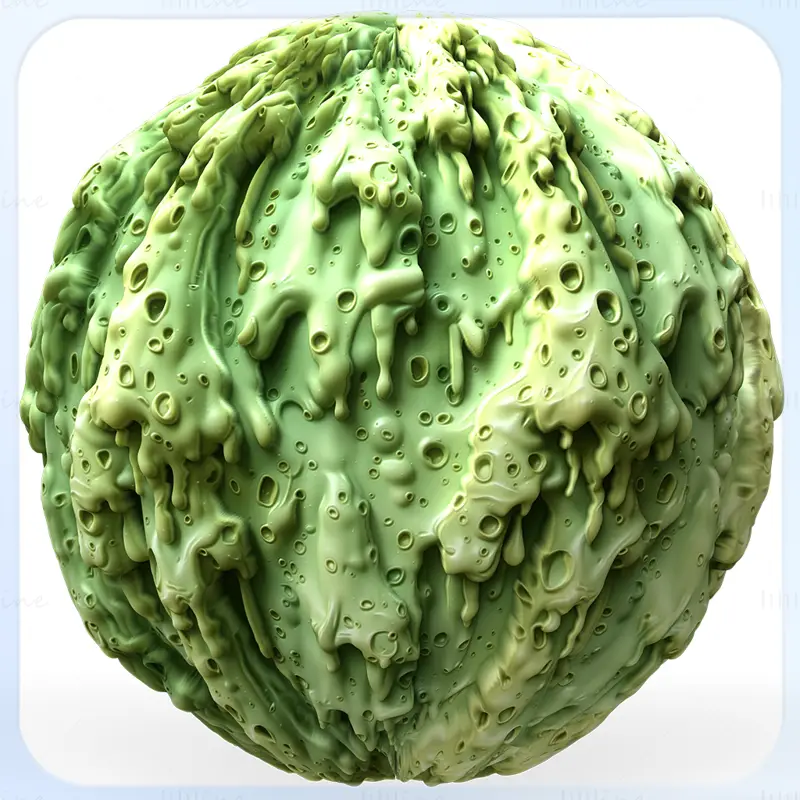 Stylized Slime Seamless Texture