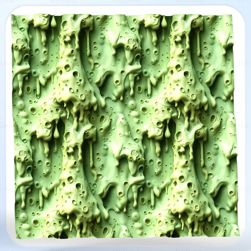 Stylized Slime Seamless Texture