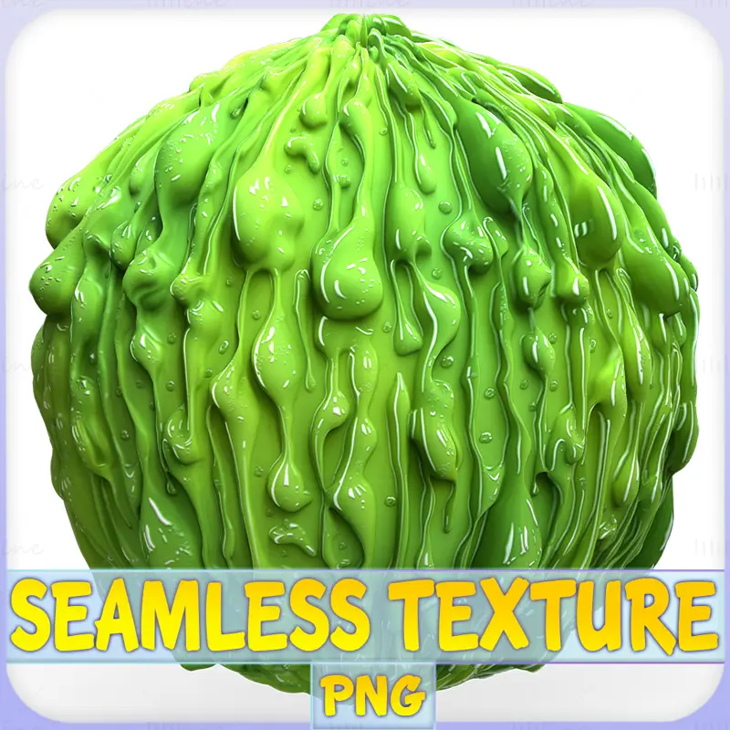 Texture transparente de slime stylisé