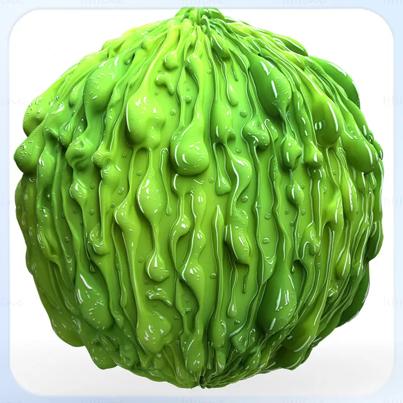 Stylized Slime Seamless Texture