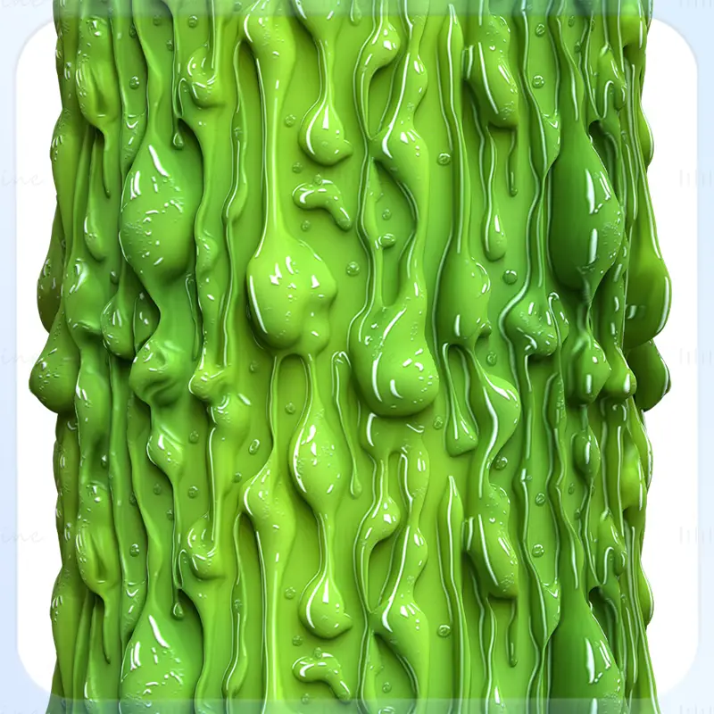 Stylized Slime Seamless Texture