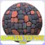 Stylized Stone Floor Seamless Texture