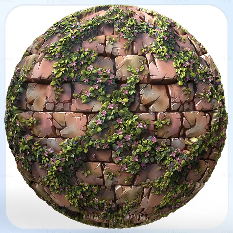 Stylized Wall Seamless Texture