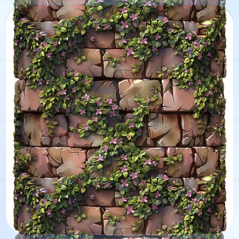 Stylized Wall Seamless Texture