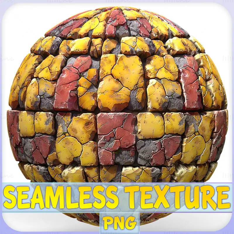 Stylized Wall Seamless Texture