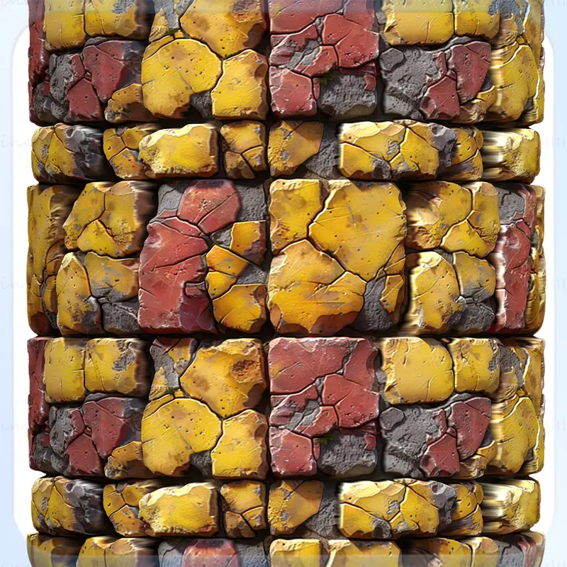 Stylized Wall Seamless Texture