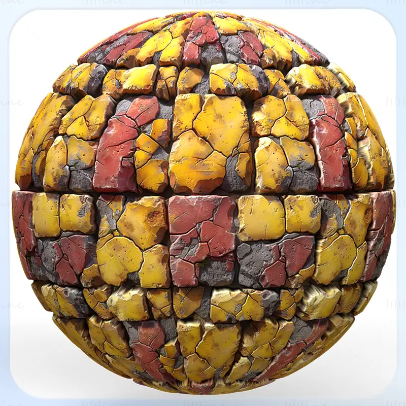 Stylized Wall Seamless Texture