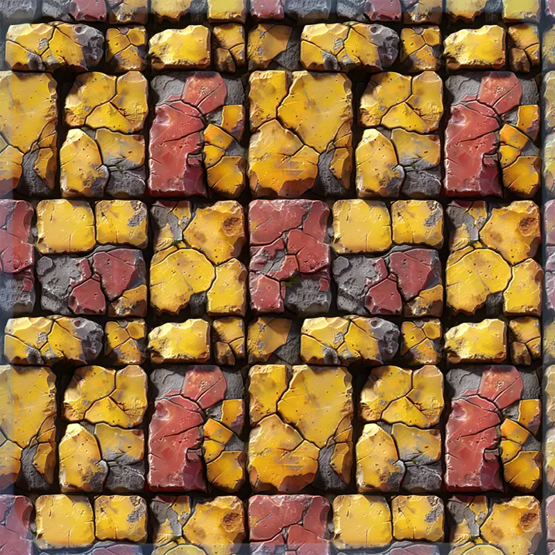 Stylized Wall Seamless Texture