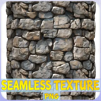 Stylized Wall Seamless Texture