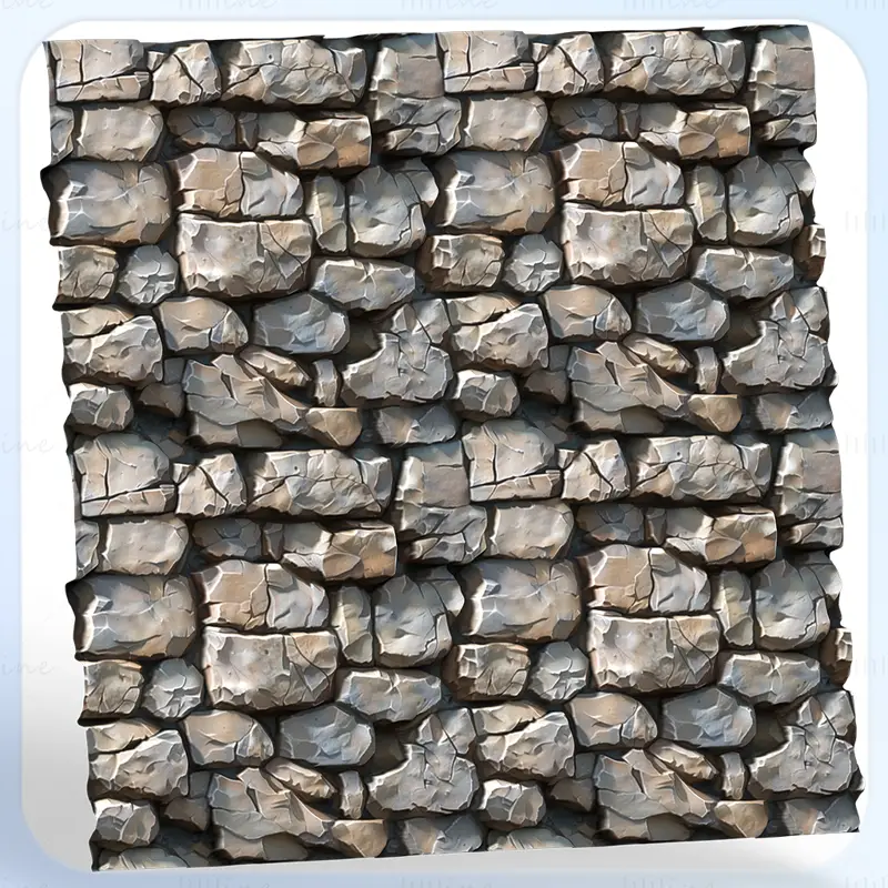 Stylized Wall Seamless Texture