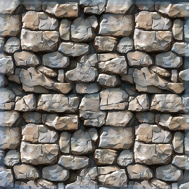 Stylized Wall Seamless Texture