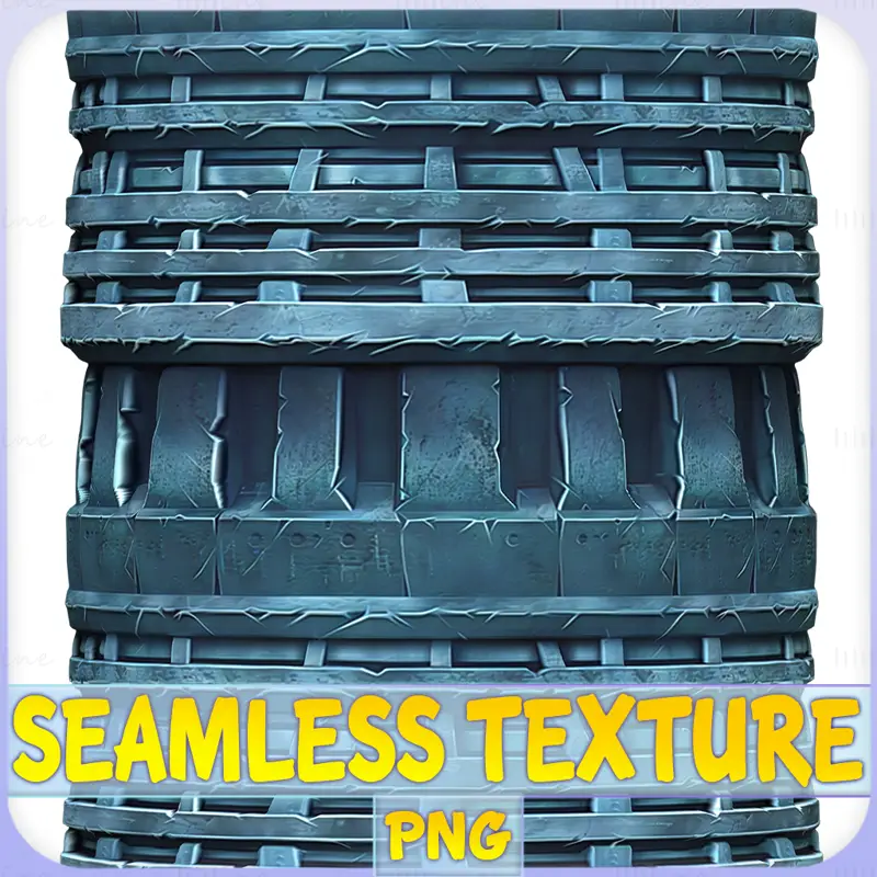 Stylized Wall Seamless Texture