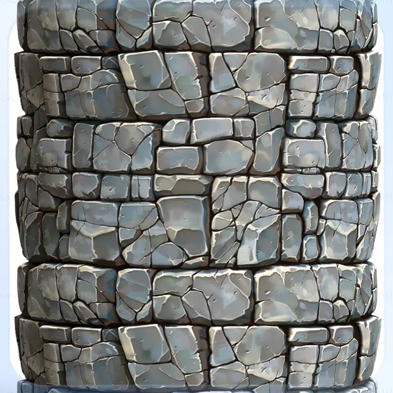 Stylized Wall Seamless Texture