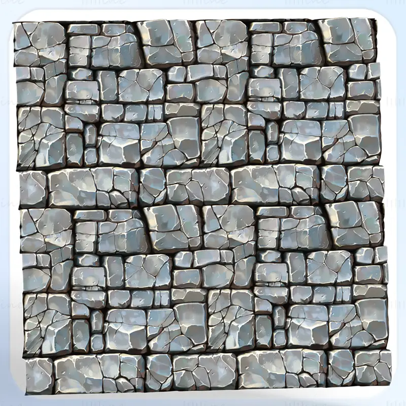 Stylized Wall Seamless Texture