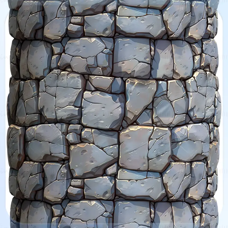 Stylized Wall Seamless Texture