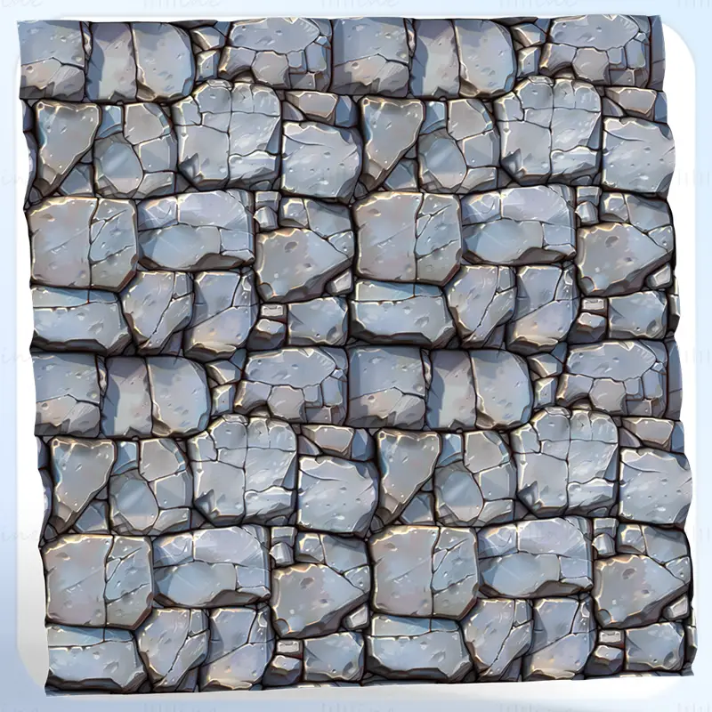 Stylized Wall Seamless Texture