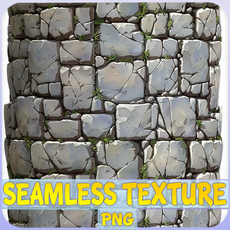 Stylized Wall Seamless Texture